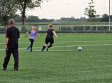 Laatste training S.K.N.W.K. JO11-1JM (partijtje tegen de ouders) van maandag 27 mei 2024 (61/137)